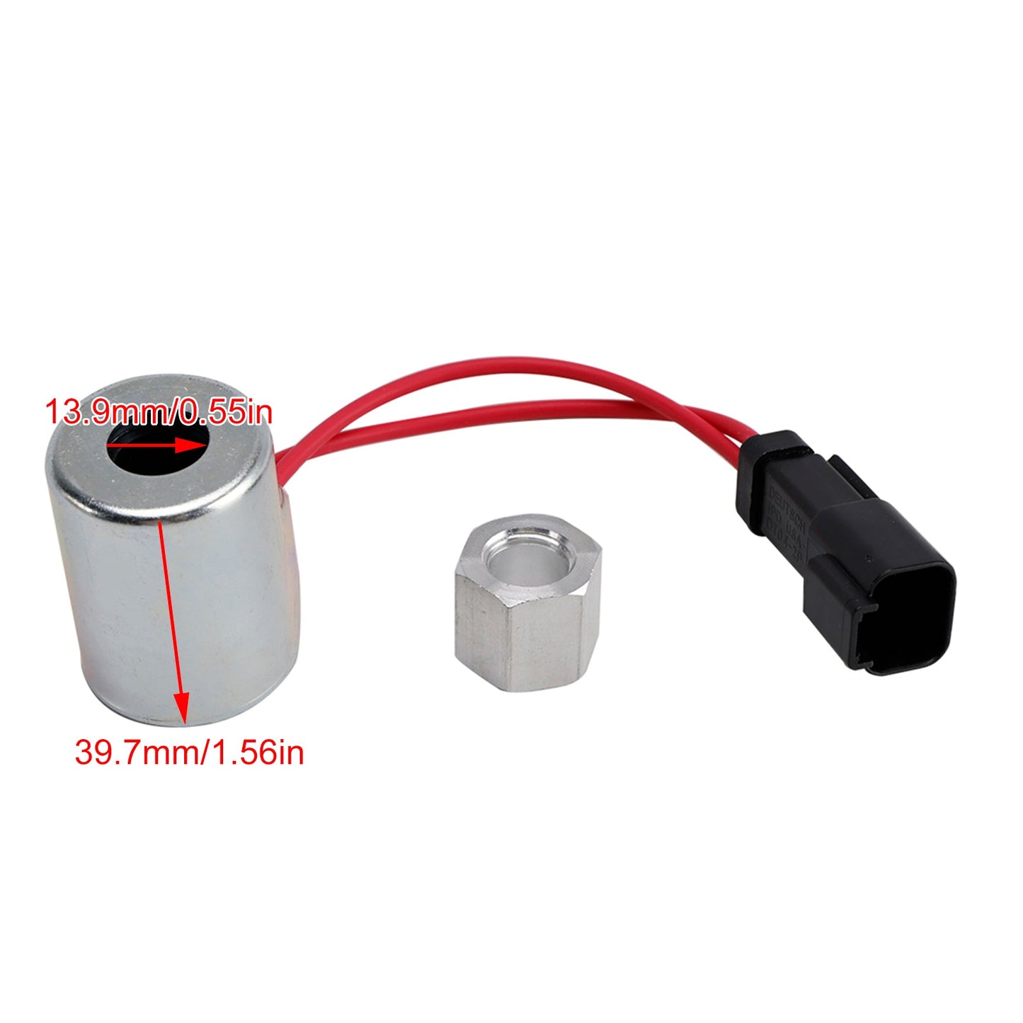 6666547 Solenoid Valve Coil For Bobcat S250 T190 T250 751 763 773 853 883 A220
