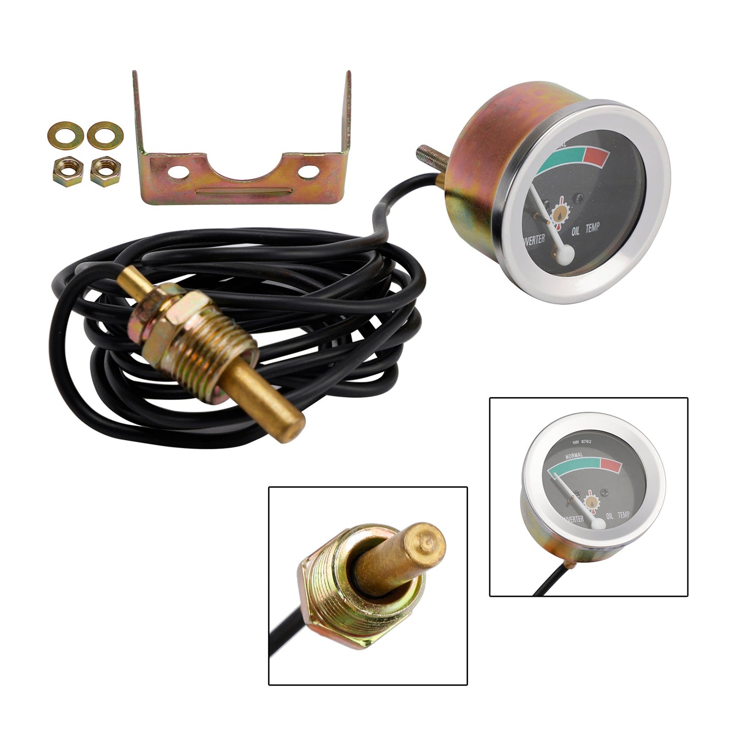 1W0702 1W-0702 Oil Temperature Gauge Indicator For Caterpillar Excavator