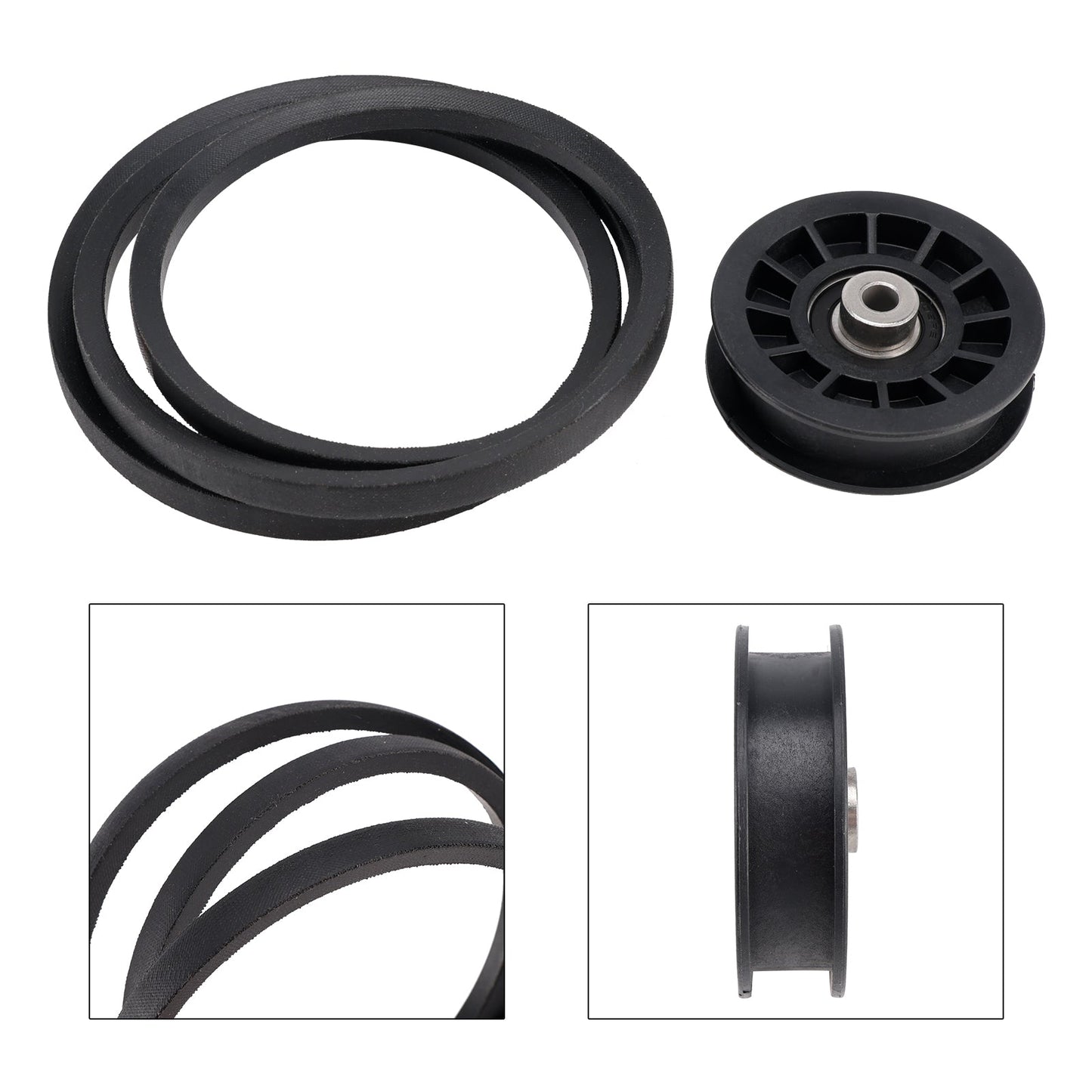 Drive Idler Pulley and Drive Belt Kit For Husqvarna Z254F