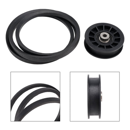 Drive Idler Pulley and Drive Belt Kit For Husqvarna Z254F
