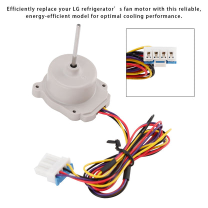 LG High Performance Refrigerator Fan Motor EAU65058318 Parts 12V 1A