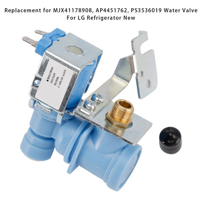 Replacement for MJX41178908, AP4451762, PS3536019 Water Valve For LG Refrigerator New