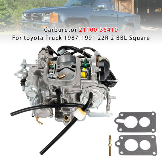 Toyota Truck 1987-1991 22R 2 BBL Square Carburetor 21100-35410 2110035410