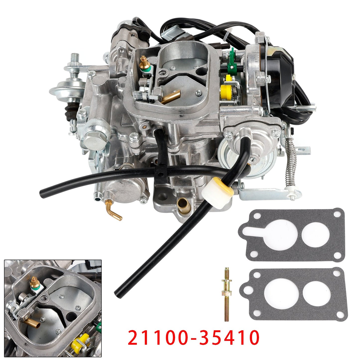 1987-1991 Toyota Truck 22R 2 BBL Square Carburetor 21100-35410 2110035410