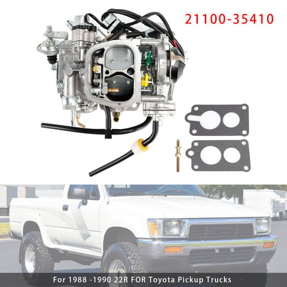 1987-1991 Toyota Truck 22R 2 BBL Square Carburetor 21100-35410 2110035410