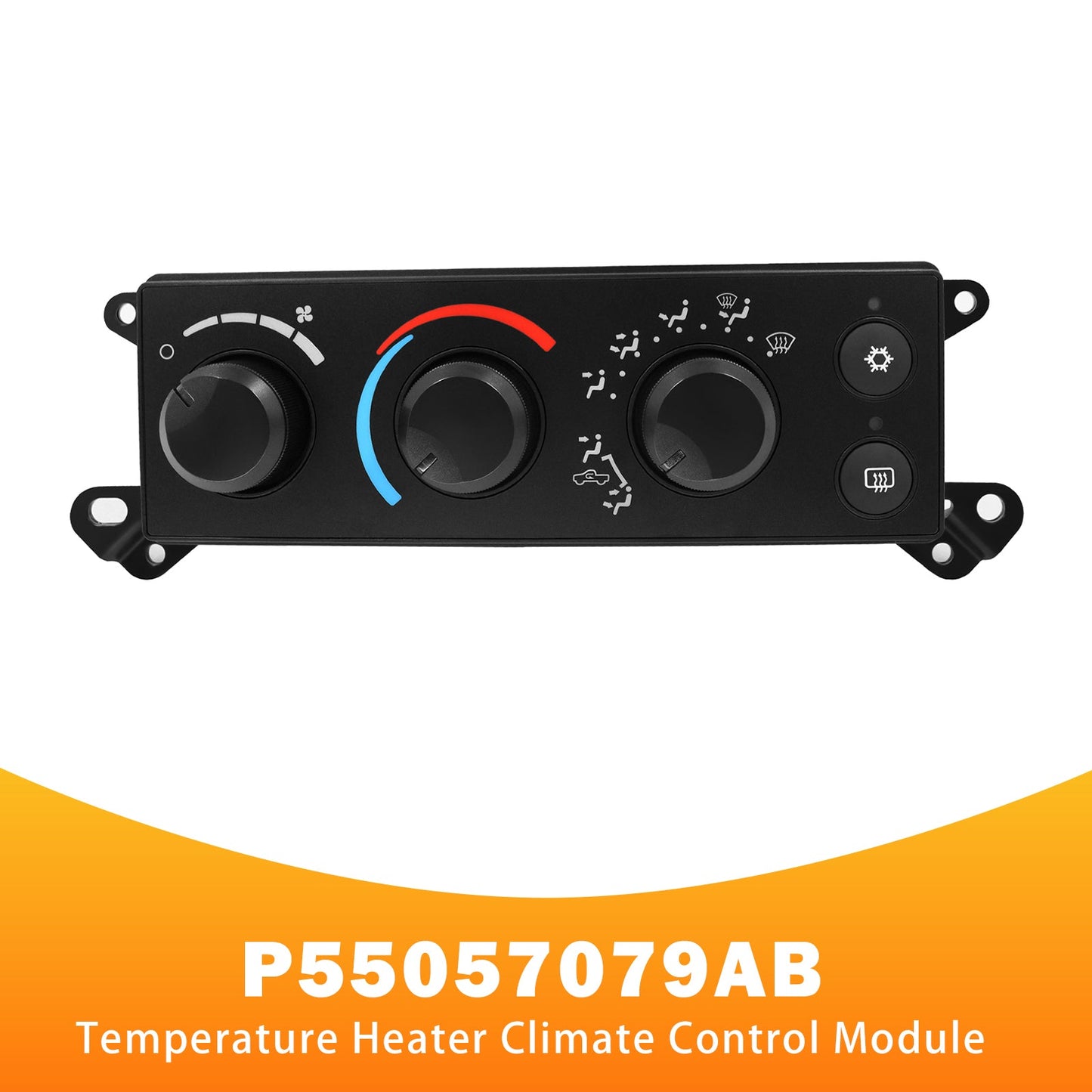 Dodge Ram 2006-2008 Temperature Heater Climate Control Module 55057079AB 55057079AA