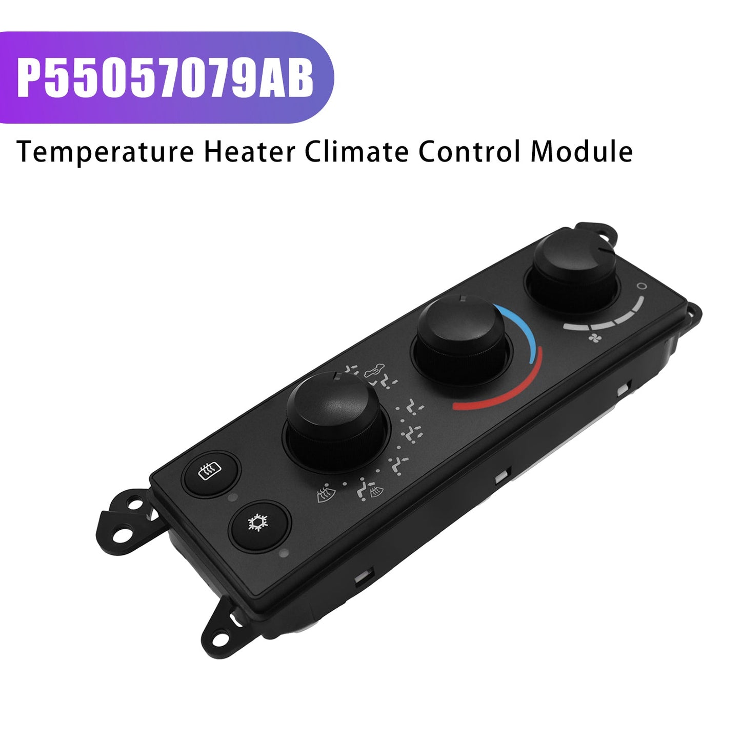Dodge Ram 2006-2008 Temperature Heater Climate Control Module 55057079AB 55057079AA