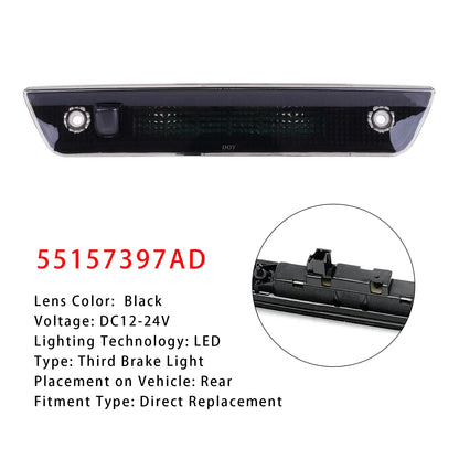 Jeep Grand Cherokee 2005-2010 Black LED Third 3rd Brake Light 55157397AD