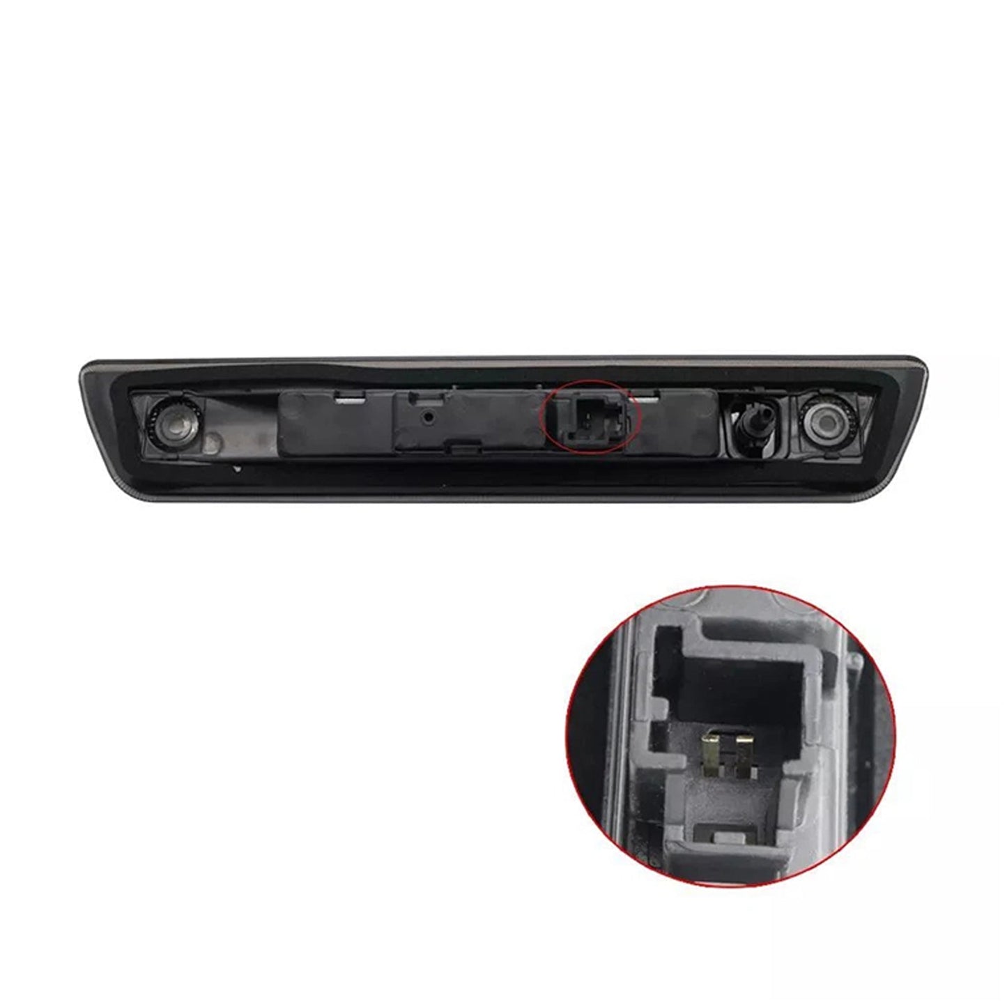 2005-2010 Jeep Grand Cherokee Black LED Third 3rd Brake Light 55157397AD