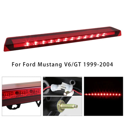 Ford Mustang V6/GT 1999-2004 1R3Z13A613AB Bright LED Red 3rd Third Brake Light Stop Lamp