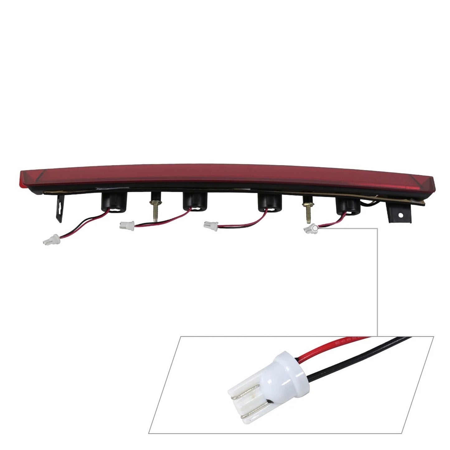 1R3Z13A613AB Bright LED Red 3rd Third Brake Light Stop Lamp For Ford Mustang V6/GT 1999-2004