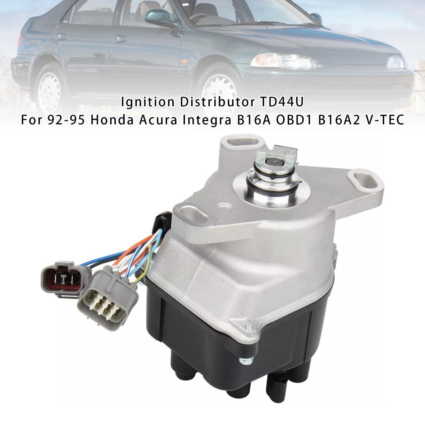 1992-1995 Honda Acura Integra B16A OBD1 B16A2 V-TEC Ignition Distributor TD44U M13020