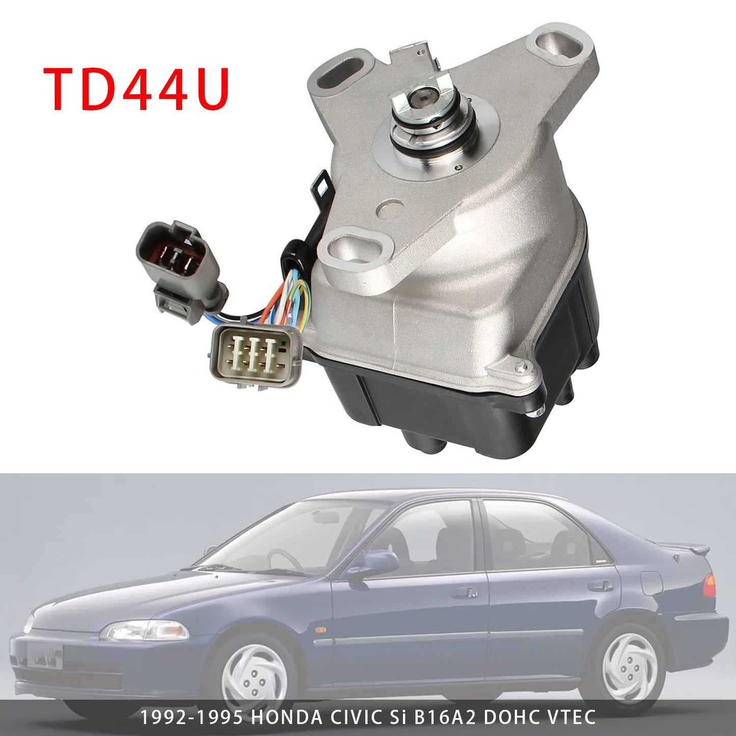 1992-1995 Honda Acura Integra B16A OBD1 B16A2 V-TEC Ignition Distributor TD44U M13020