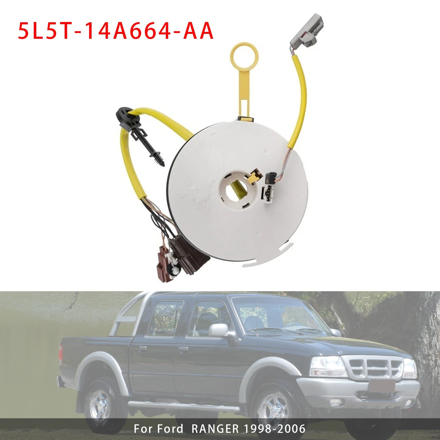 5L5T-14A664-AA Clock Spring For Ford RANGER 1998-2006