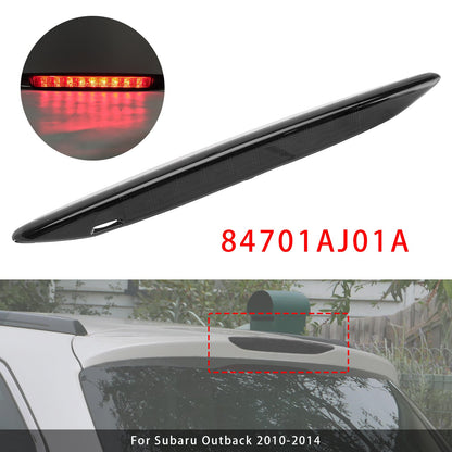 Subaru Outback 2010-2014 84701AJ01A Black Lens High Mount Third Brake Light Lamp