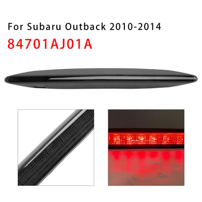 Subaru Outback 2010-2014 84701AJ01A Black Lens High Mount Third Brake Light Lamp