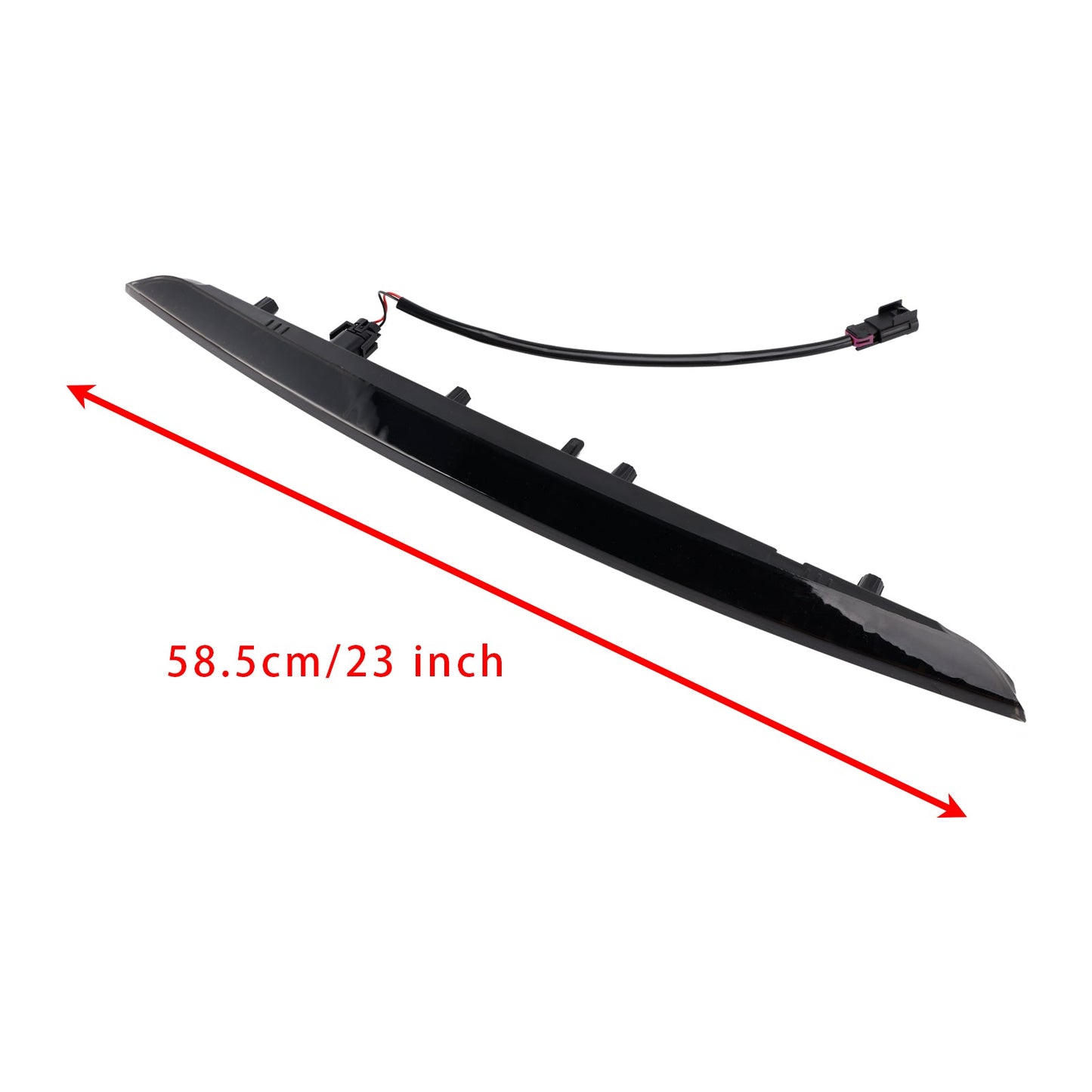 2016-2018 Lincoln MKX FA1Z-13A613-AB Black Lens Rear High Mount Brake Light