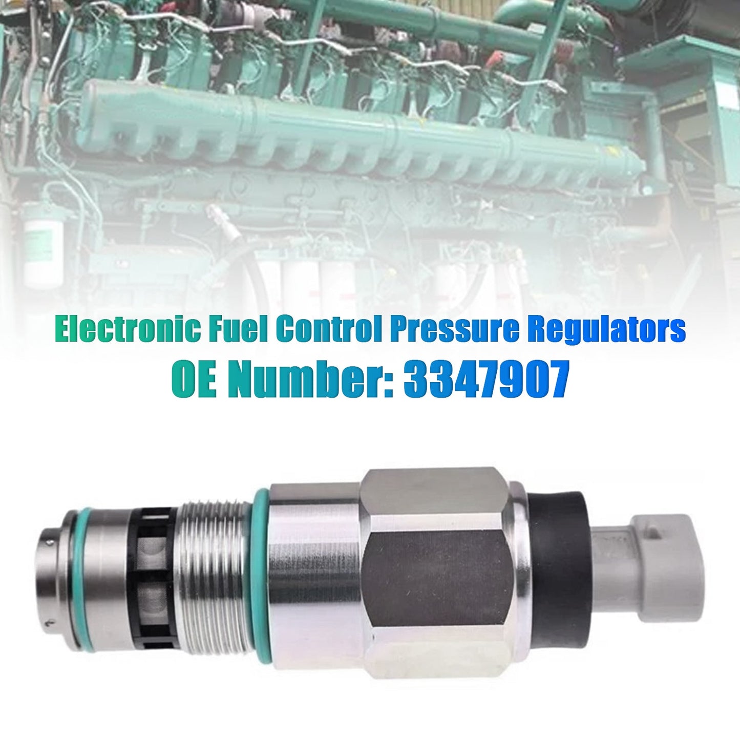 Cummins QSK60 QSK45 Electronic Fuel Control Pressure Regulators 3347907