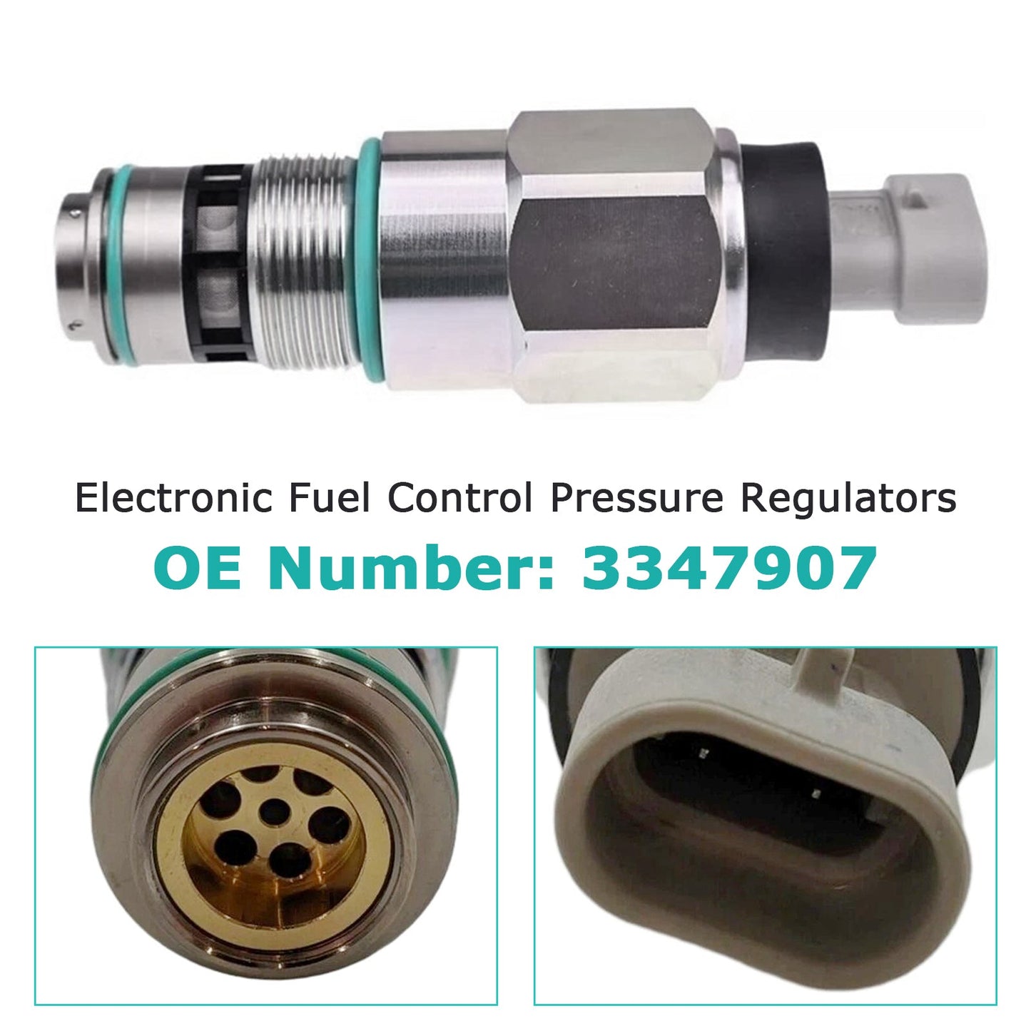 Cummins QSK60 QSK45 Electronic Fuel Control Pressure Regulators 3347907