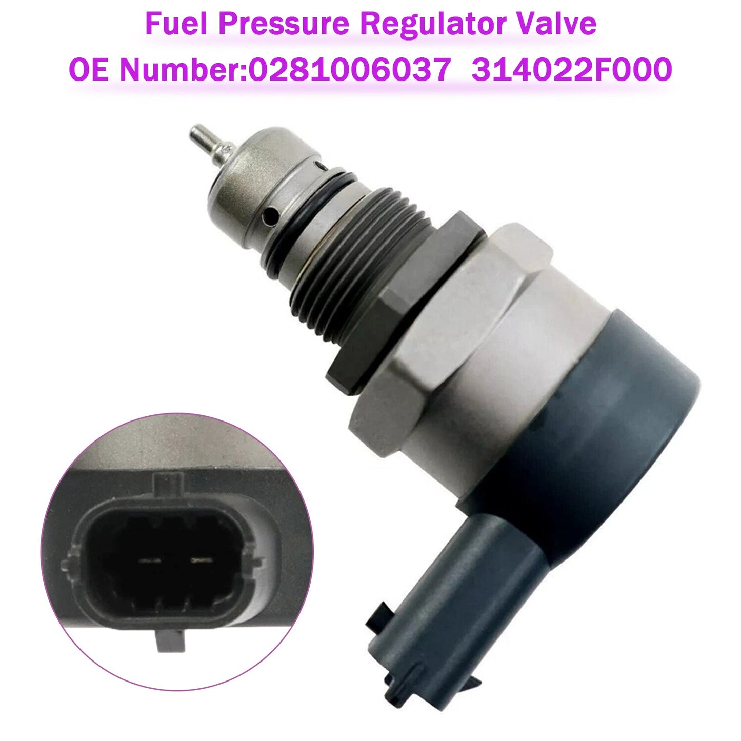 Hyundai Santa Fe Kia Sorento Fuel Pressure Regulator Valve 0281006037 314022F000