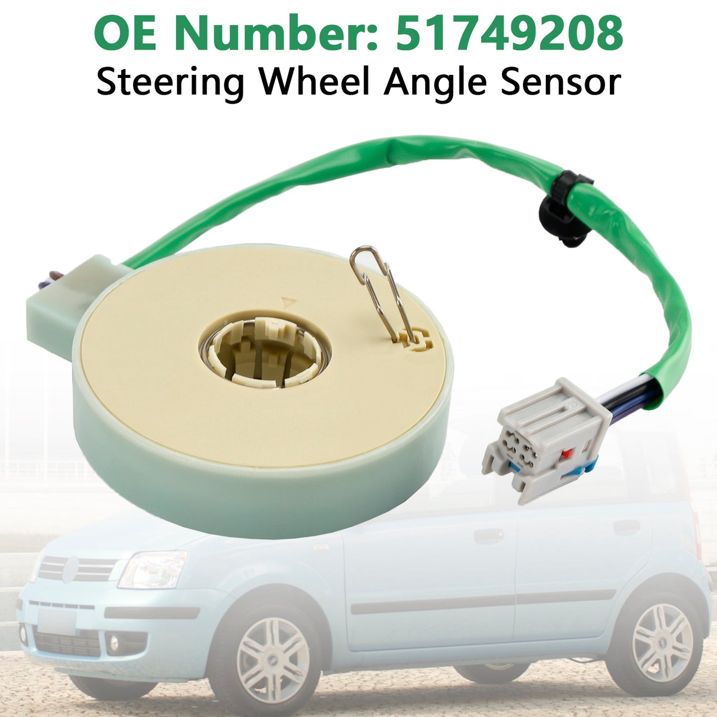 Fiat Panda 169 / Lancia Ypsilon 51749208 51755756 51807810 Steering Wheel Angle Sensor