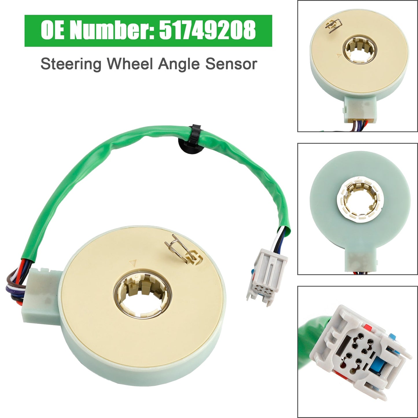 Fiat Panda 169 / Lancia Ypsilon 51749208 51755756 51807810 Steering Wheel Angle Sensor