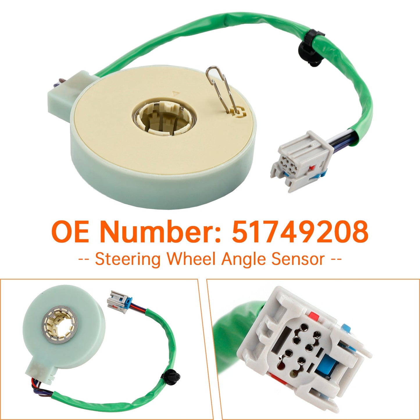 Fiat Panda 169 / Lancia Ypsilon 51749208 51755756 51807810 Steering Wheel Angle Sensor