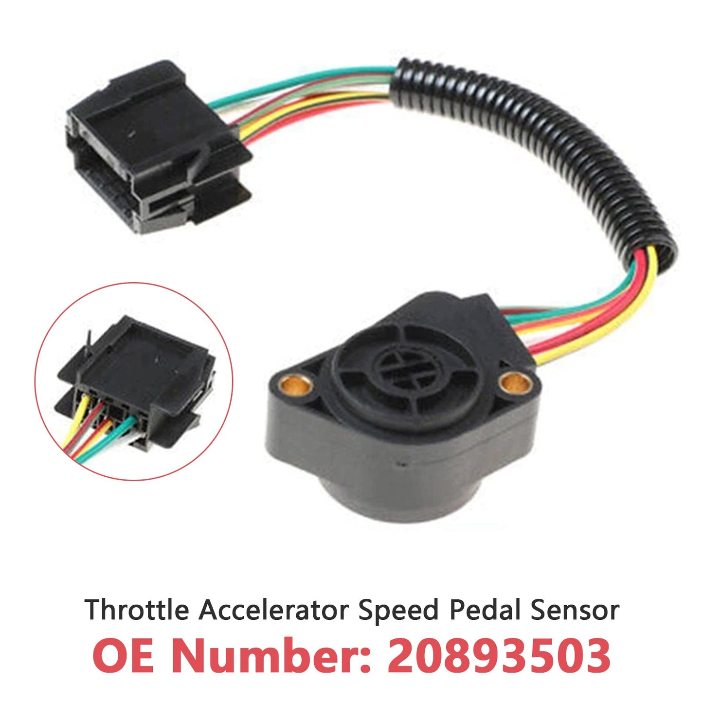 Volvo Truck FH12 FM12 FH16 Throttle Accelerator Speed Pedal Sensor 20893503