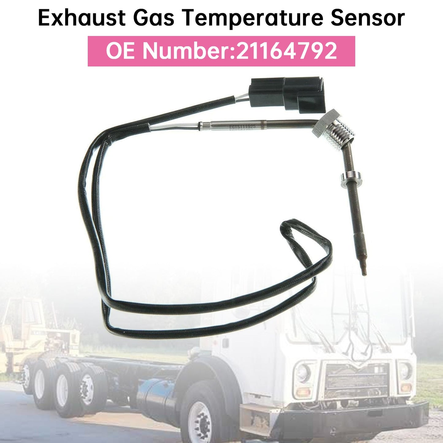 2008-2012 Mack MRU 10.8L 904-7783 21164792 Exhaust Gas Temperature Sensor