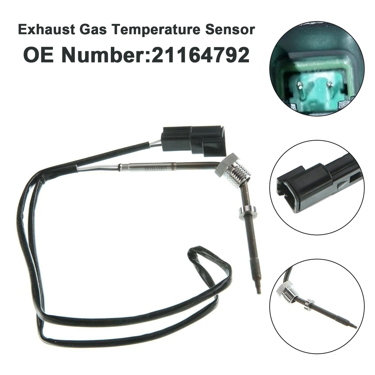 2008-2012 Mack MRU 10.8L 904-7783 21164792 Exhaust Gas Temperature Sensor