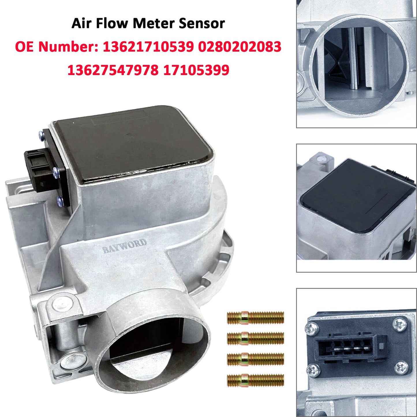 BMW E30 E28 E34 320i 520i 325e 525e 0280202083 17105399 Air Flow Meter Sensor