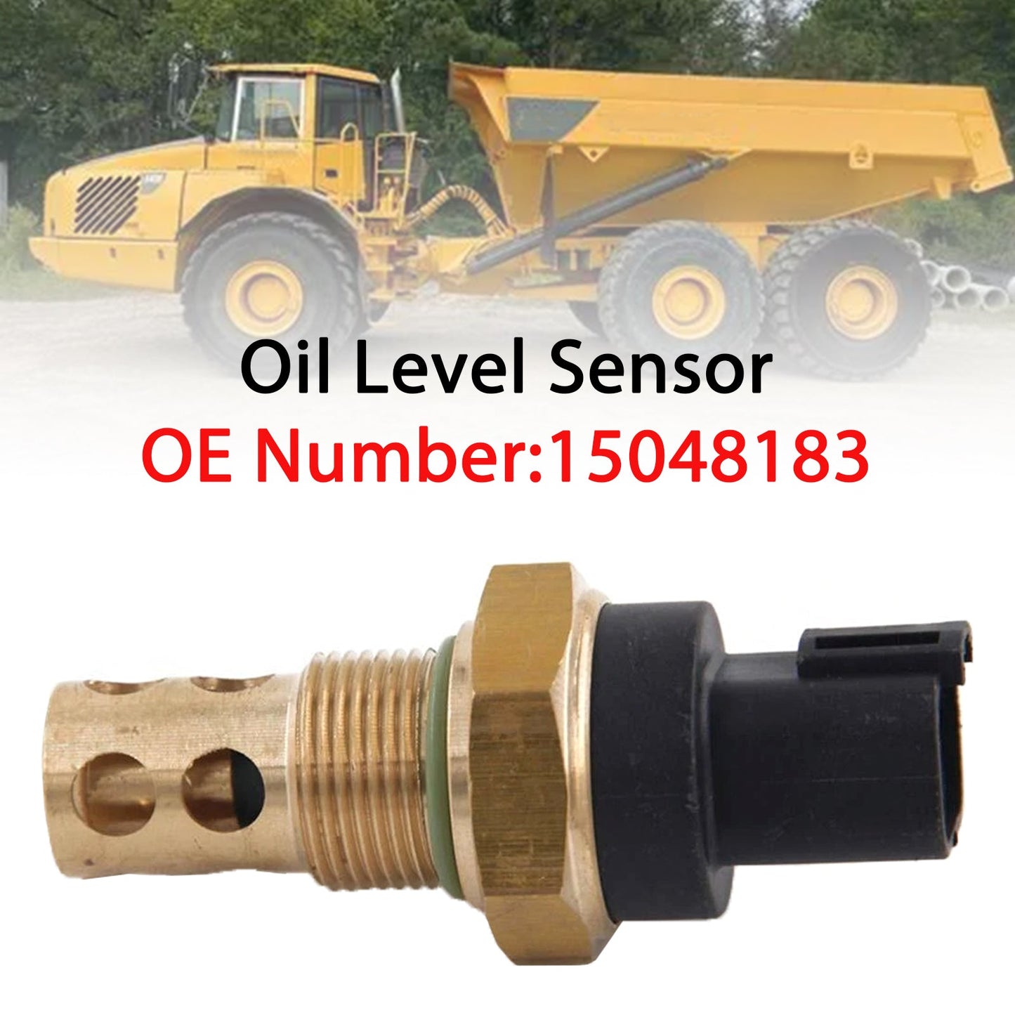 Sensor de nivel de aceite 15048183 para camiones Volvo A35D, A40D, A25D y A30D VOE15048183 11144494