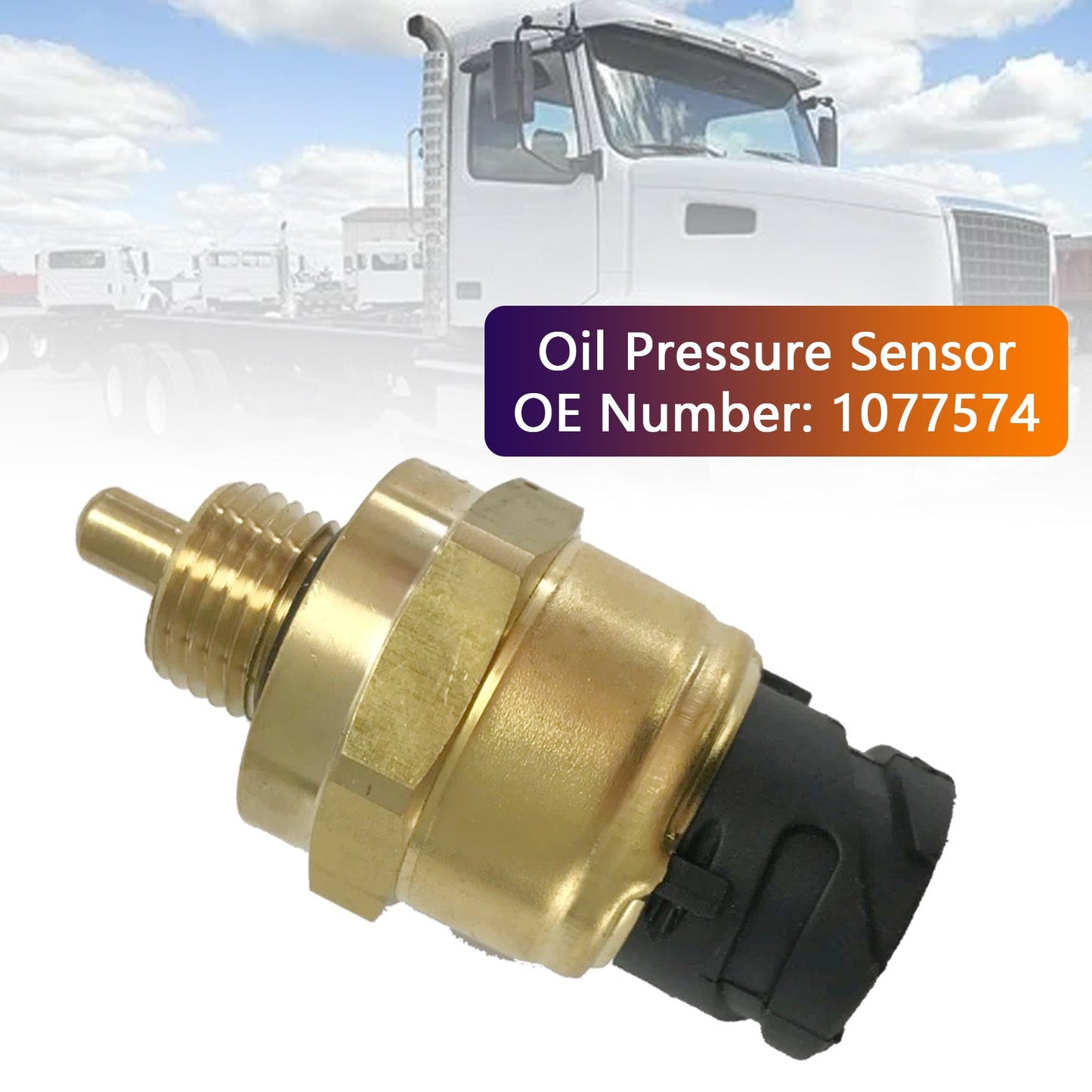 Volvo VHD VN VNL VNM 2003-2008 D12 12.1L Oil Pressure Sensor 1077574 4027816 387152