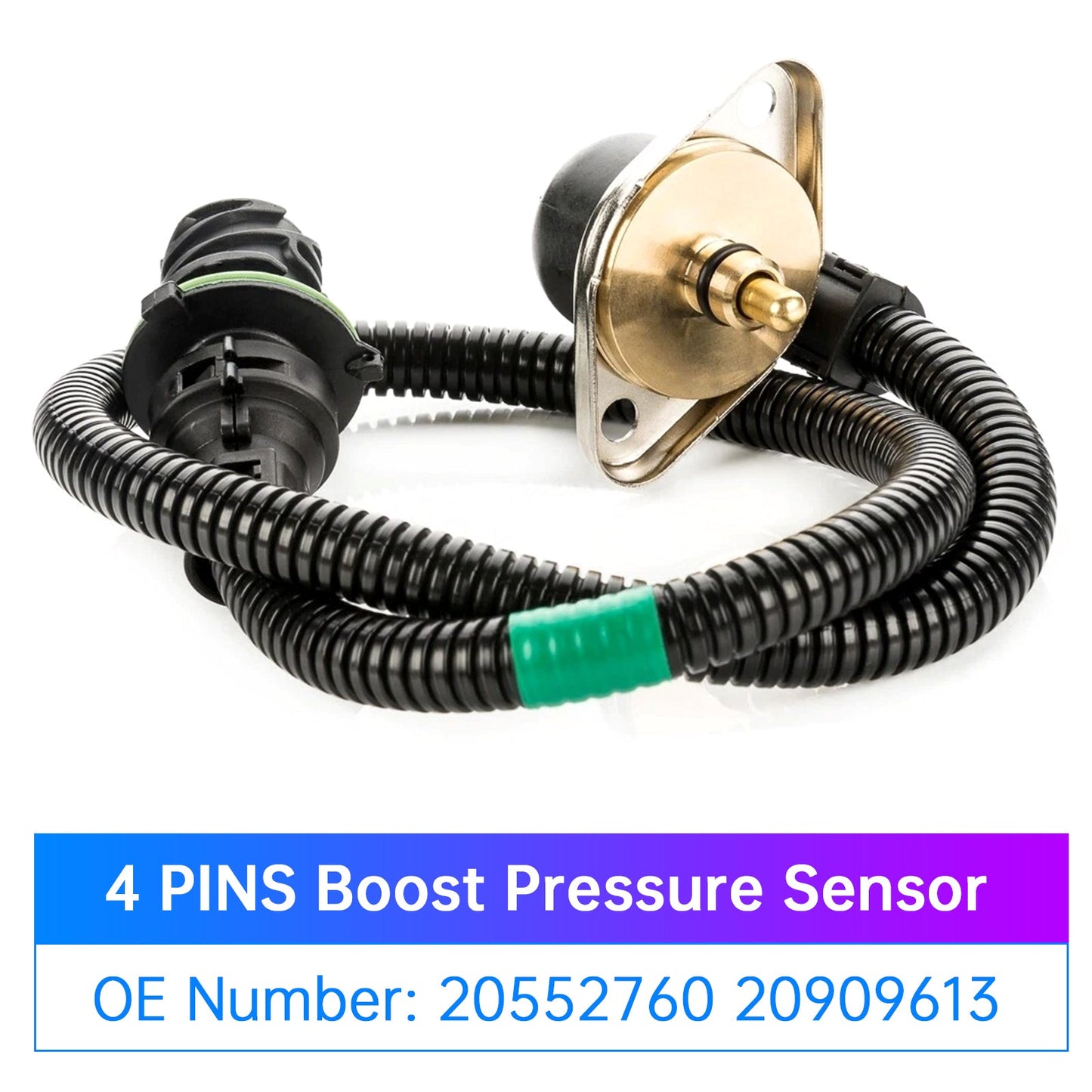 4 PINS Boost Pressure Sensor 20552760 20909613 For Volvo FH16 FL6 FM10 FM7 FH12