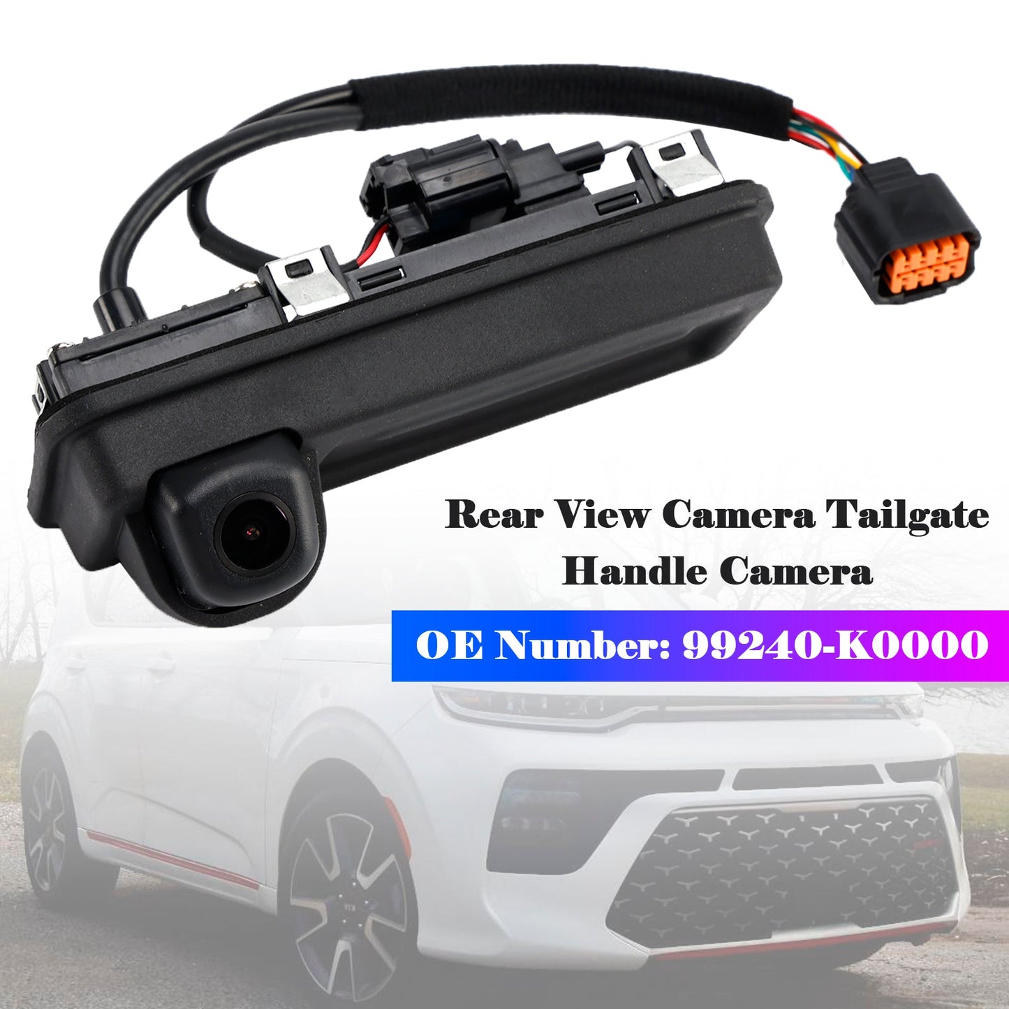Kia Soul 2020-2022 Rear View Camera Tailgate Handle Camera 99240-K0000