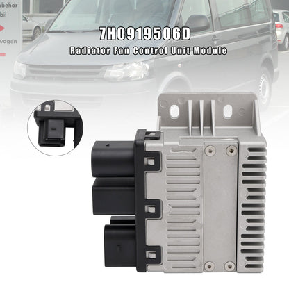 7H0919506D Radiator Fan Control Unit Module For VW Transporter T5 2003-2010
