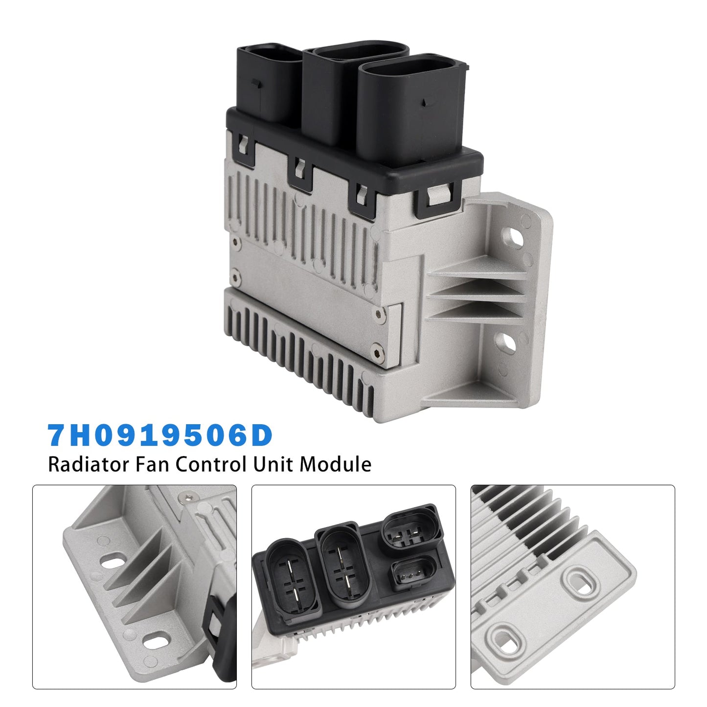 7H0919506D Radiator Fan Control Unit Module For VW Transporter T5 2003-2010