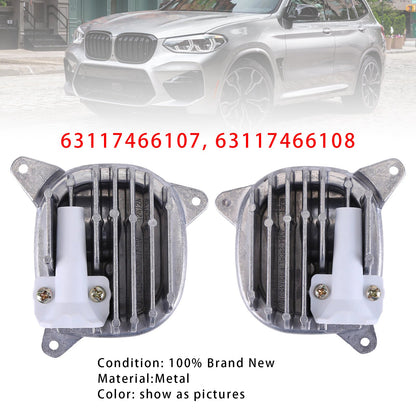 2018-2021 BMW G01 X3 G02 X4 3117466107 63117466108 Left+Right DRL LED MODULE White