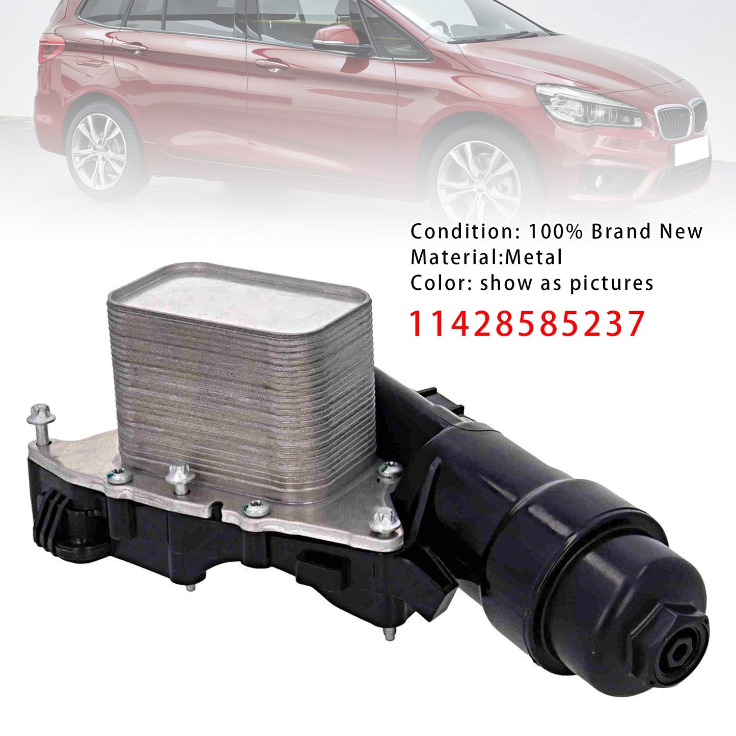 BMW 2 Series F45 X1 X2 Mini Mini Countryman 1.5 2.0 11428585237 Oil Filter Housing 8585237 11428513948