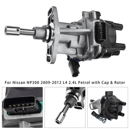 Nissan Frontier Xterra 2000-2004 L4 2.4L Ignition Distributor w/Cap & Rotor 221003S500 221003S501