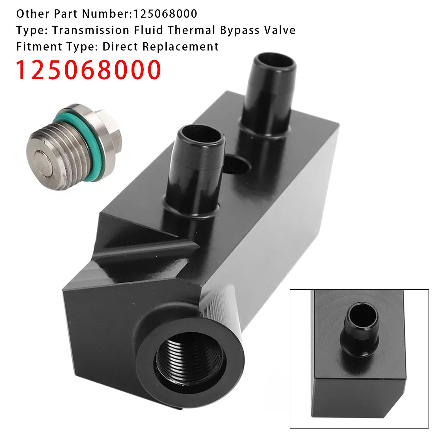 GM Silverado/Sierra 6L80 2014-2018 Transmission Fluid Thermal Bypass Valve 125068000