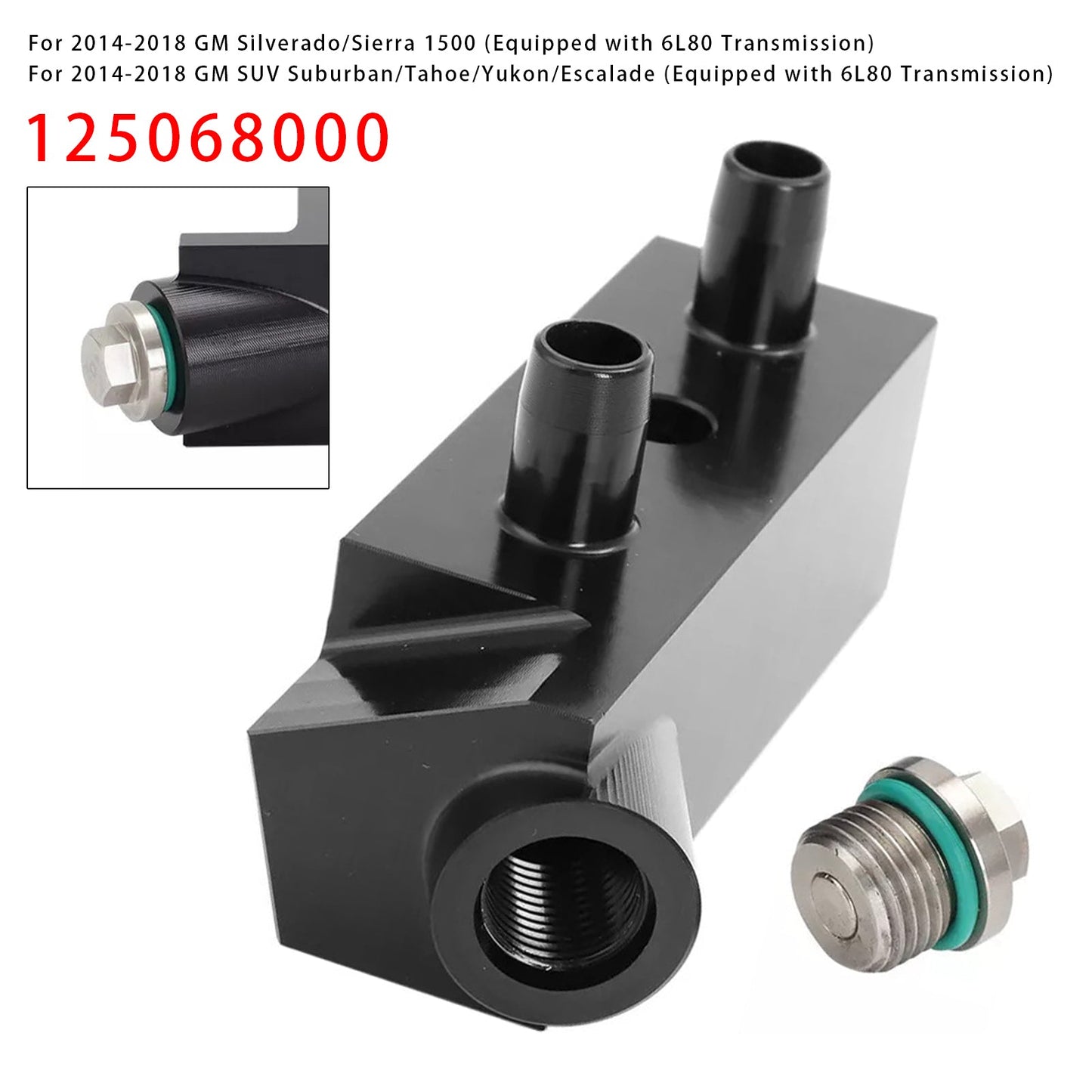 GM Silverado/Sierra 6L80 2014-2018 Transmission Fluid Thermal Bypass Valve 125068000