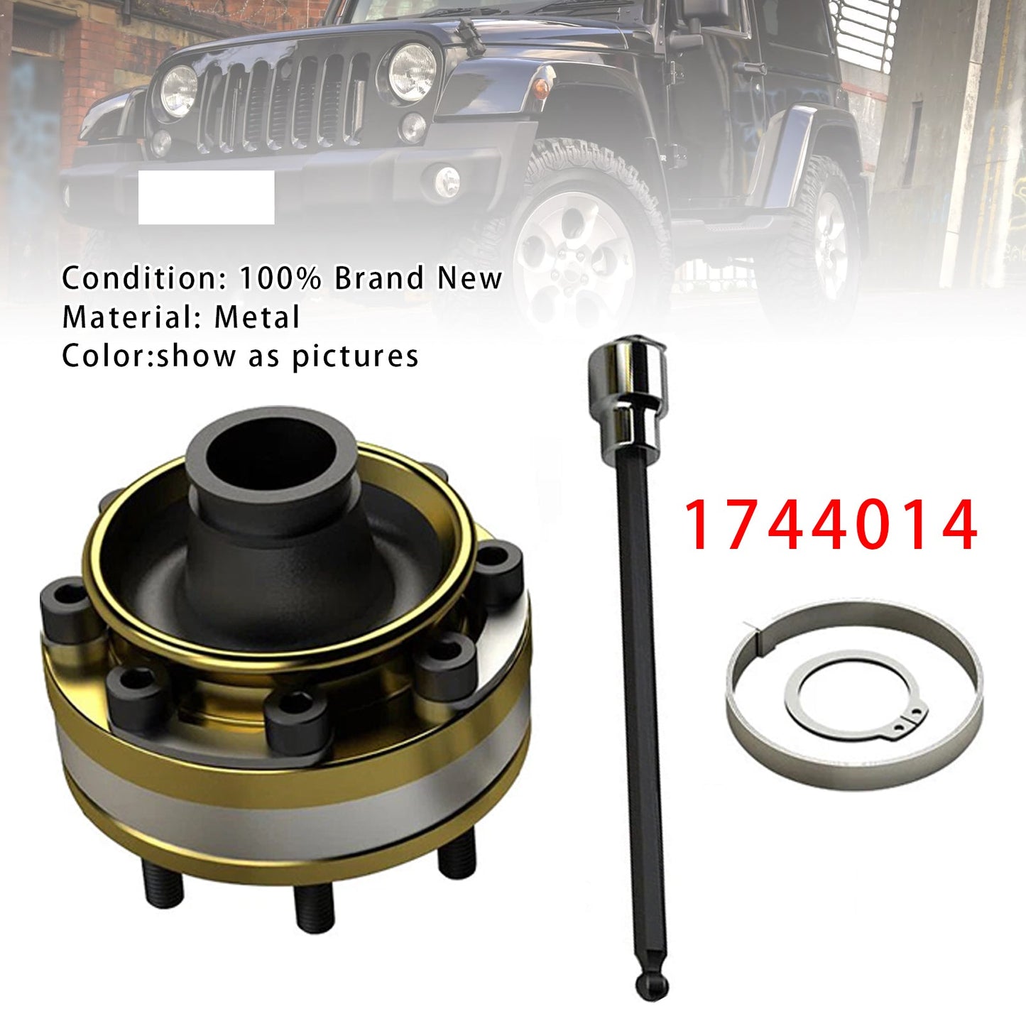 JK Wrangler CV Joint Kit 1744014