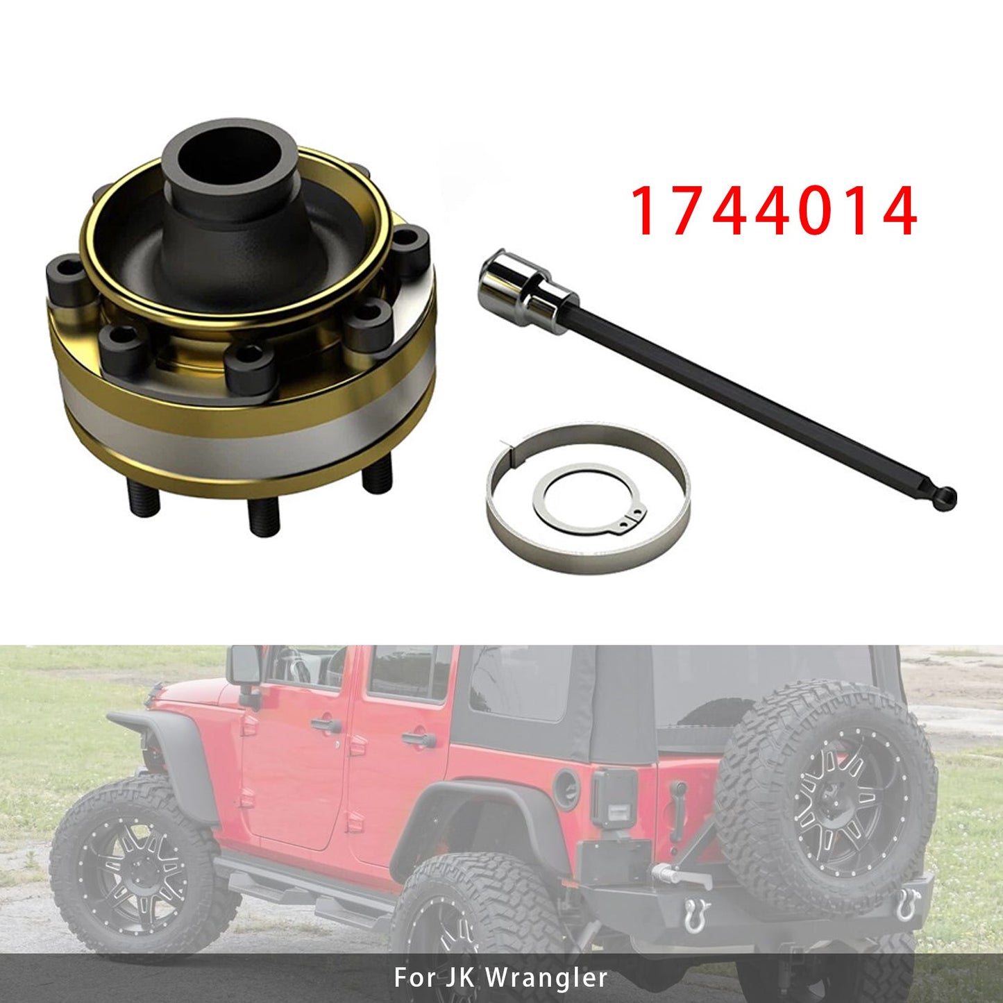 JK Wrangler CV Joint Kit 1744014