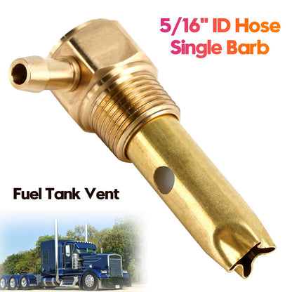 5/16" ID Hose Fuel Tank Vent Assy 20560284 For Kenworth Volvo Full Function Single Barb