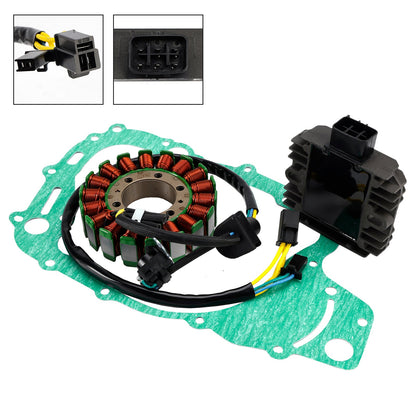 Suzuki AN250/AN400/S Burgman 2003-2006 Magneto Coil Stator 32101-14G00+ Voltage Regulator 32800-14G00+ Gasket