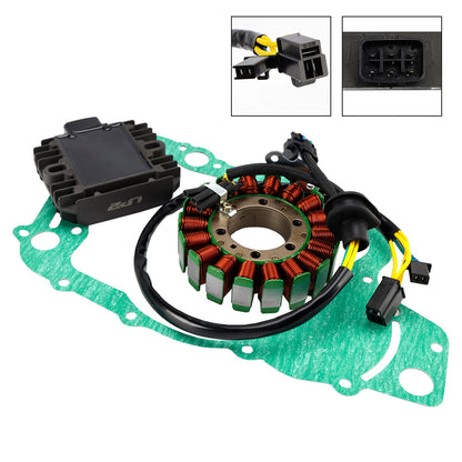 Suzuki AN250/AN400/S Burgman 2003-2006 Magneto Coil Stator 32101-14G00+ Voltage Regulator 32800-14G00+ Gasket
