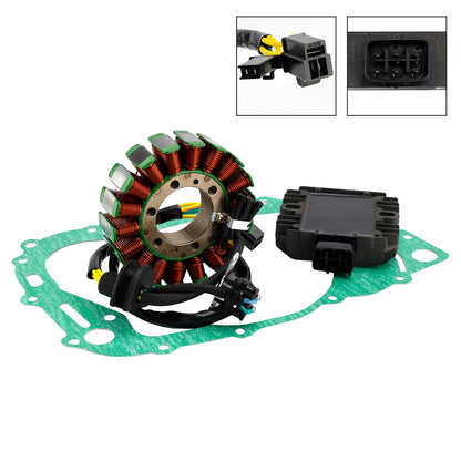 Suzuki AN250/AN400/S Burgman 2003-2006 Magneto Coil Stator 32101-14G00+ Voltage Regulator 32800-14G00+ Gasket