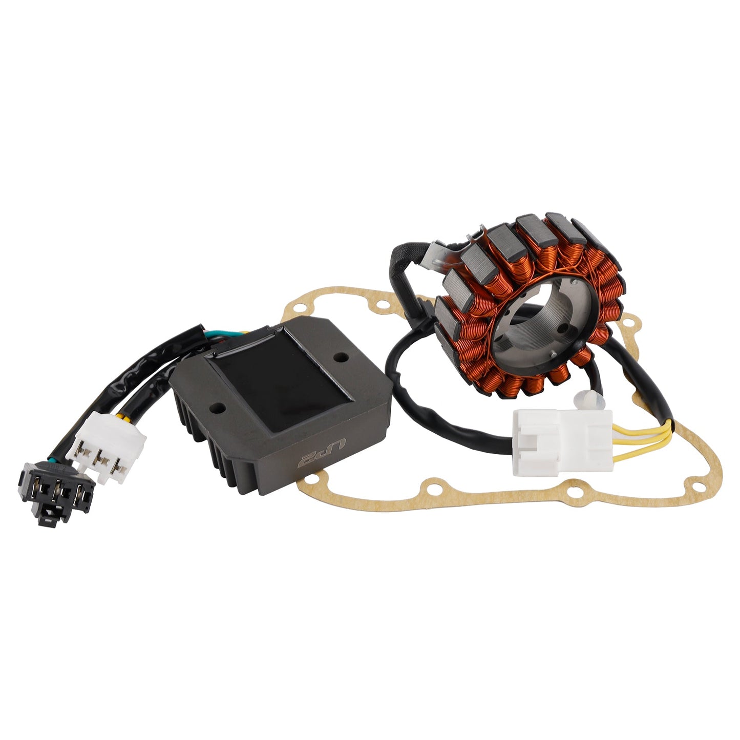 Honda SH125 SH150 2005-2012 Magneto Coil Stator 31120-KTF-640+ Voltage Regulator 31600-KTF-641+Gasket