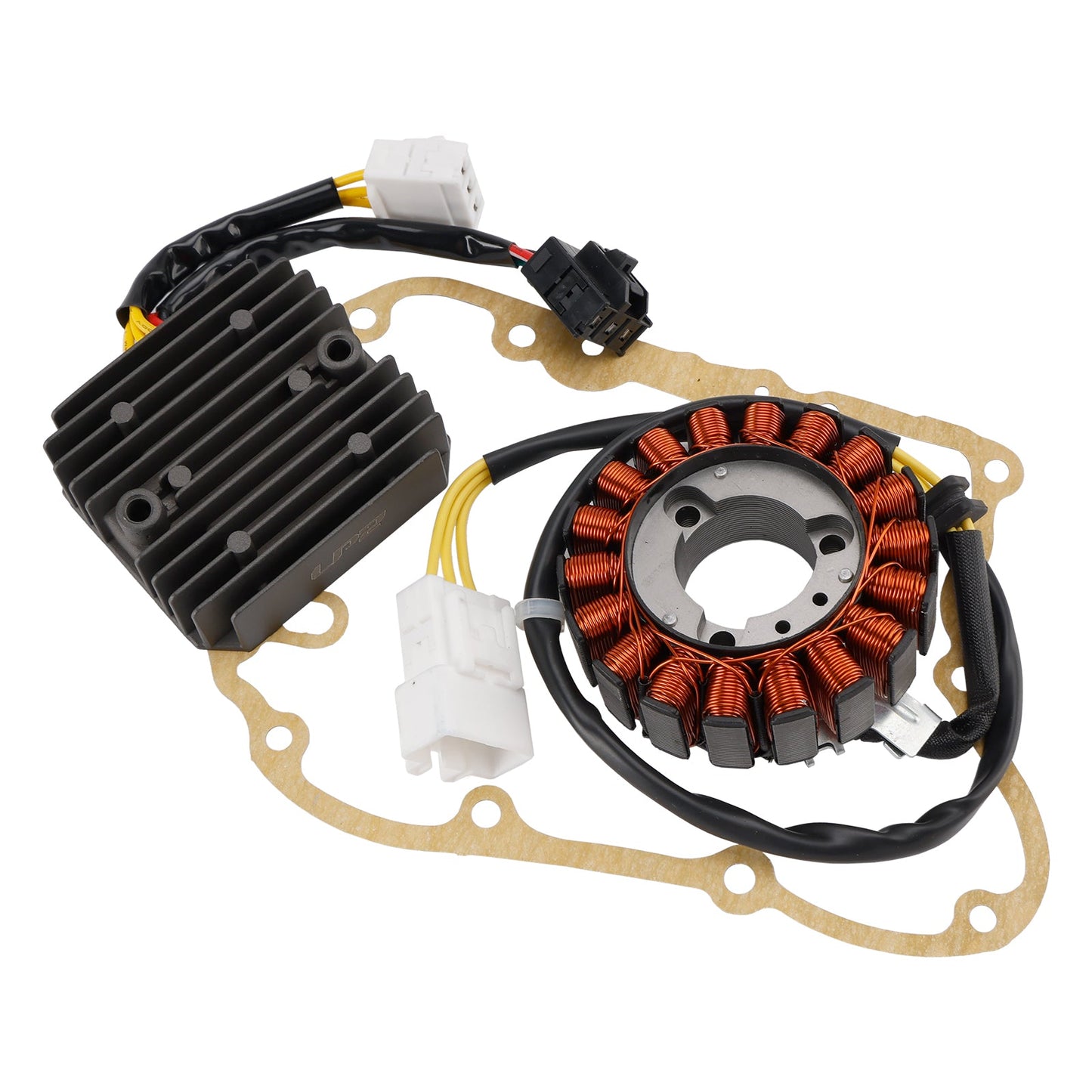 Honda SH125 SH150 2005-2012 Magneto Coil Stator 31120-KTF-640+ Voltage Regulator 31600-KTF-641+Gasket